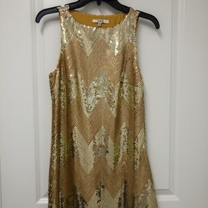 BB Dakota sequined sheath dress